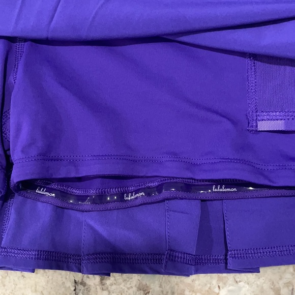 LULULEMON Pace Purple Setter Skirt - Picture 3 of 8